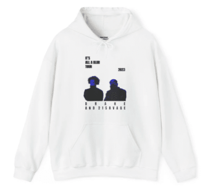 Drake 21 Savage It's All A Blur Tour Hoodie