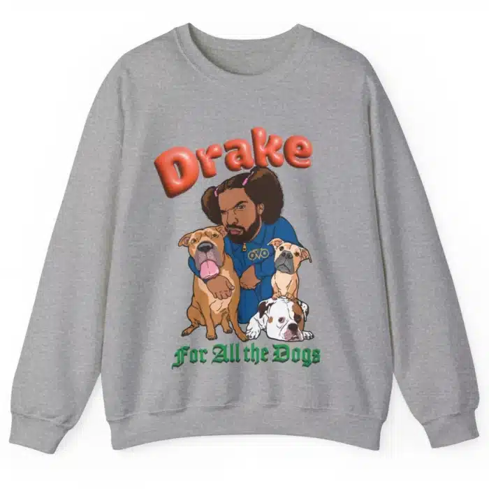 Gray For All the Dogs Sweatshirt