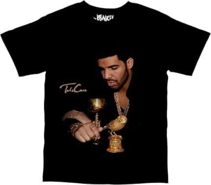 Take Care Cover Blach T Shirt