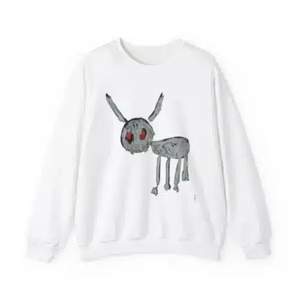 White For All The Dogs Sweatshirt